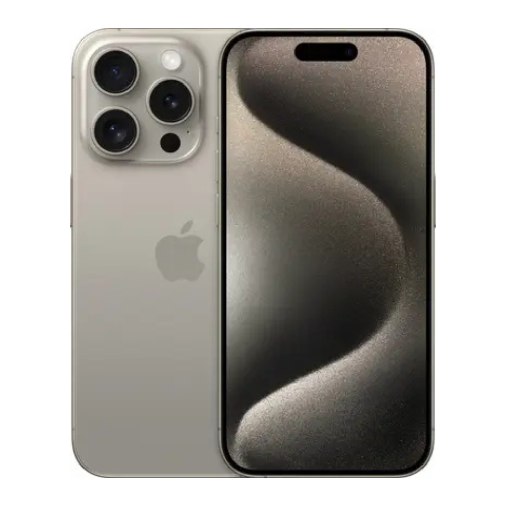 Apple iPhone 15 Pro (Natural Titanium, 128 GB)